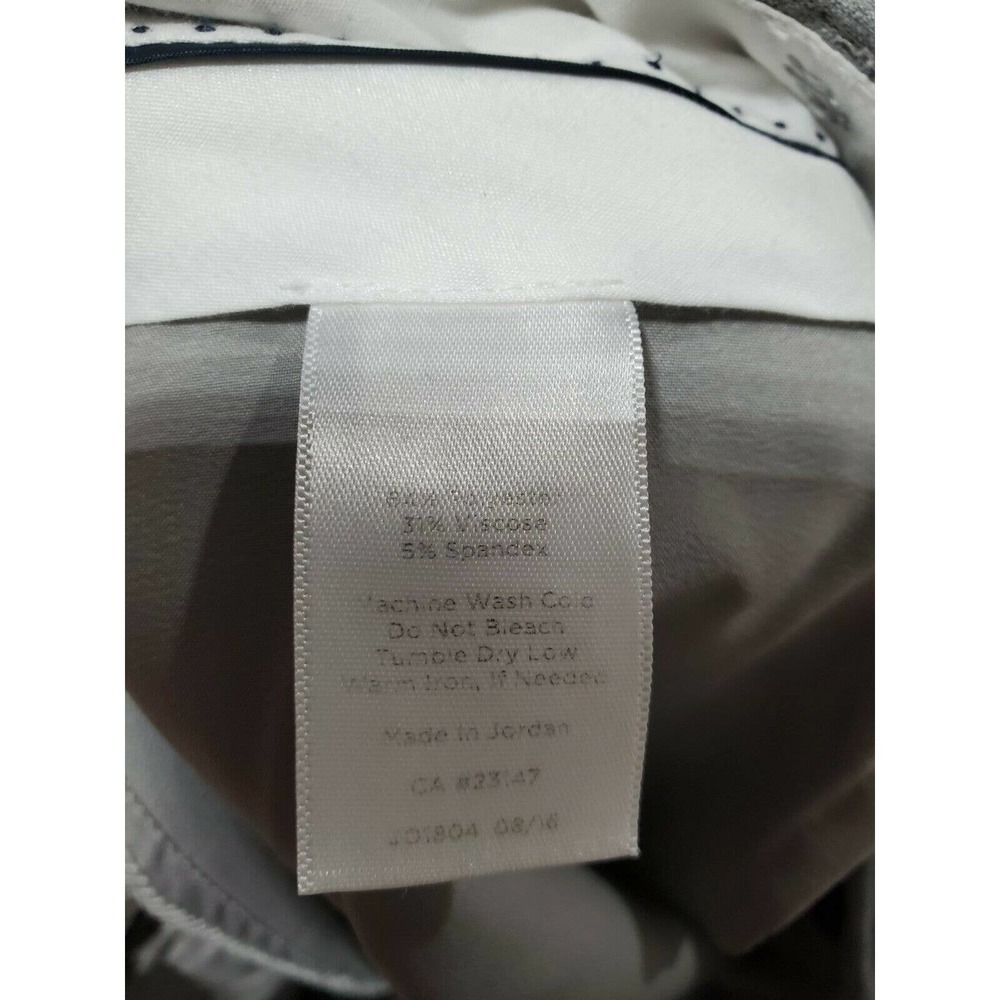 Talbots Women's Solid Gray Polyester Mid Rise Pul… - image 8